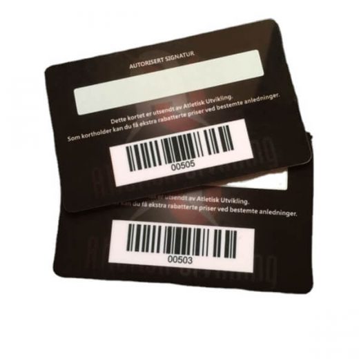 Barcode VIP Cards