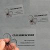 Transparent business card