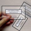 Transparent business card