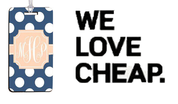cheap luggage tag