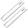 clear plastic ruler