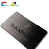 black plastic business cards