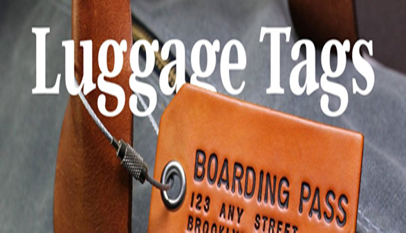 Christmas Gift Idea! Luggage Tag for Travelers.