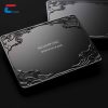 black metal business cards