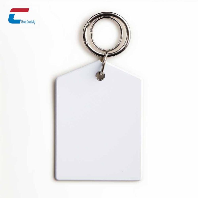 white key tag