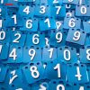 plastic number tags