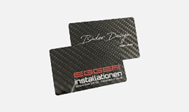 Carbon Fiber Business Cards