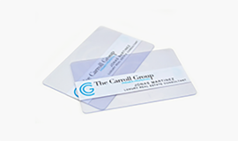 Clear Business Cards